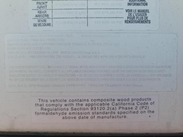 2017 GRAND DESIGN MOMENTUM #3280333956