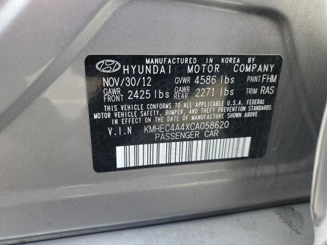 2012 HYUNDAI SONATA HYB #3302700034