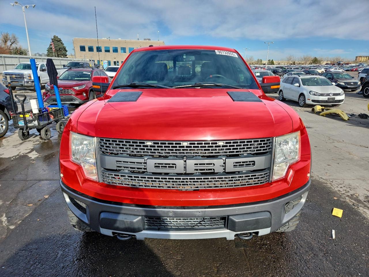 Lot #3302152128 2012 FORD F150 SVT R