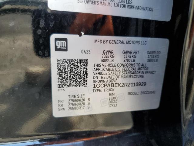 2024 CHEVROLET SILVERADO #3301628631