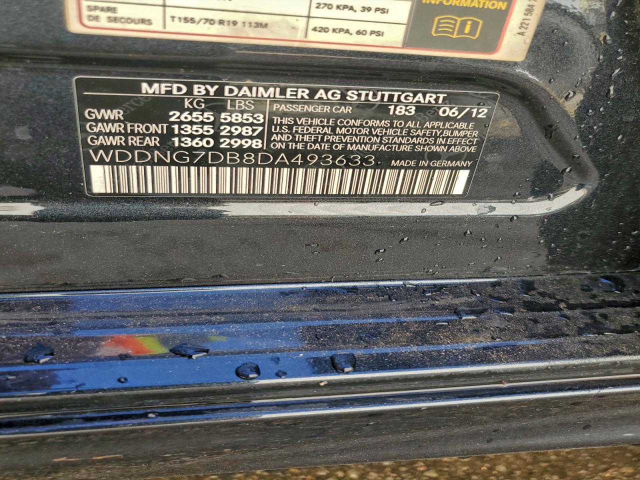 MERCEDES-BENZ S-CLASS 550