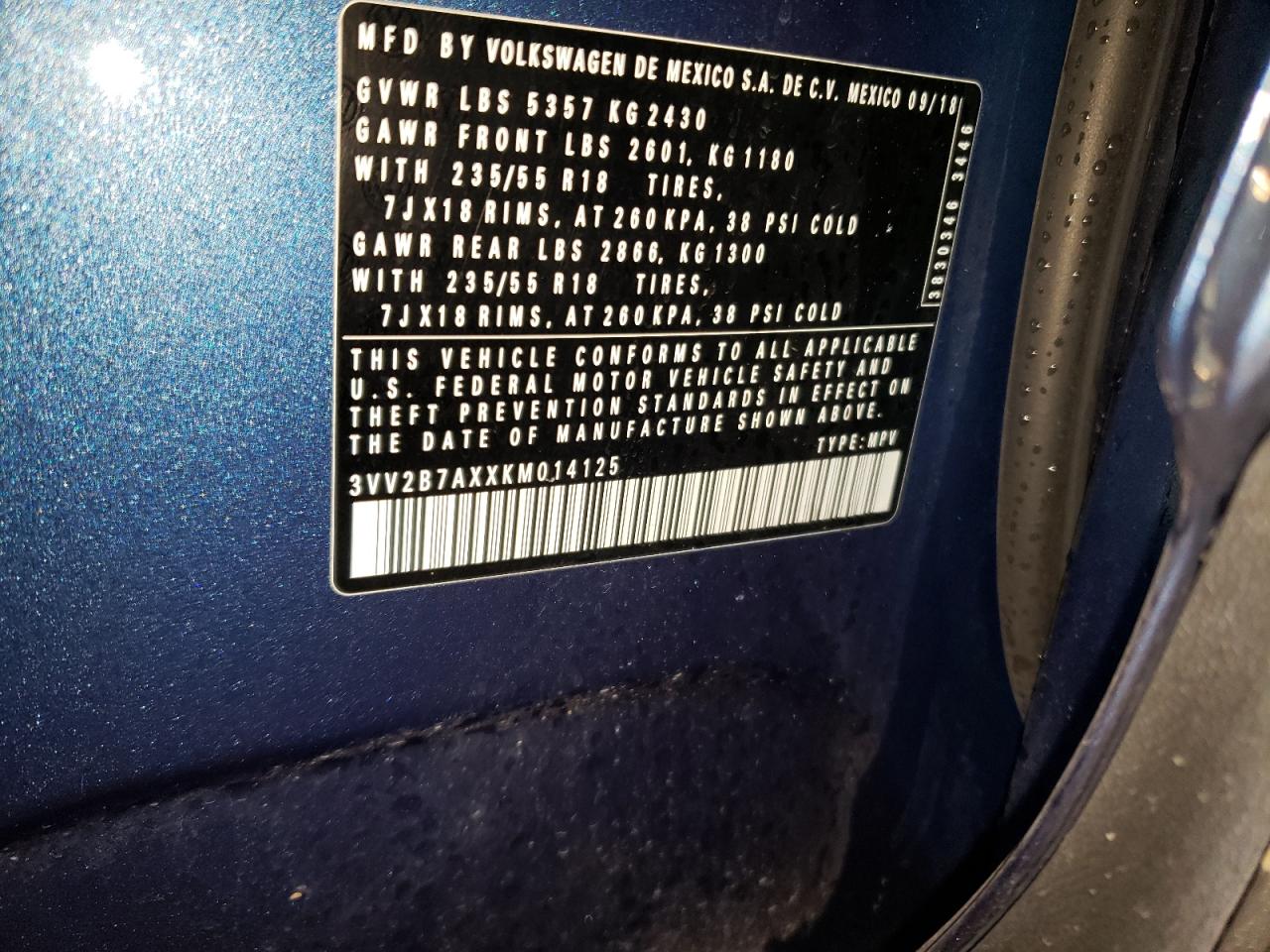 VOLKSWAGEN TIGUAN SE