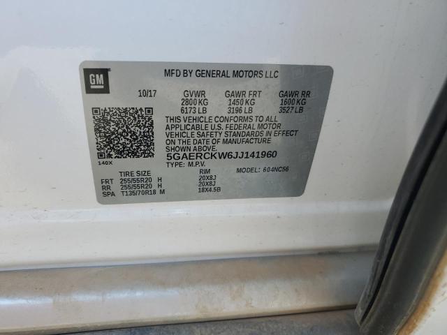 2018 BUICK ENCLAVE PR #3296220421