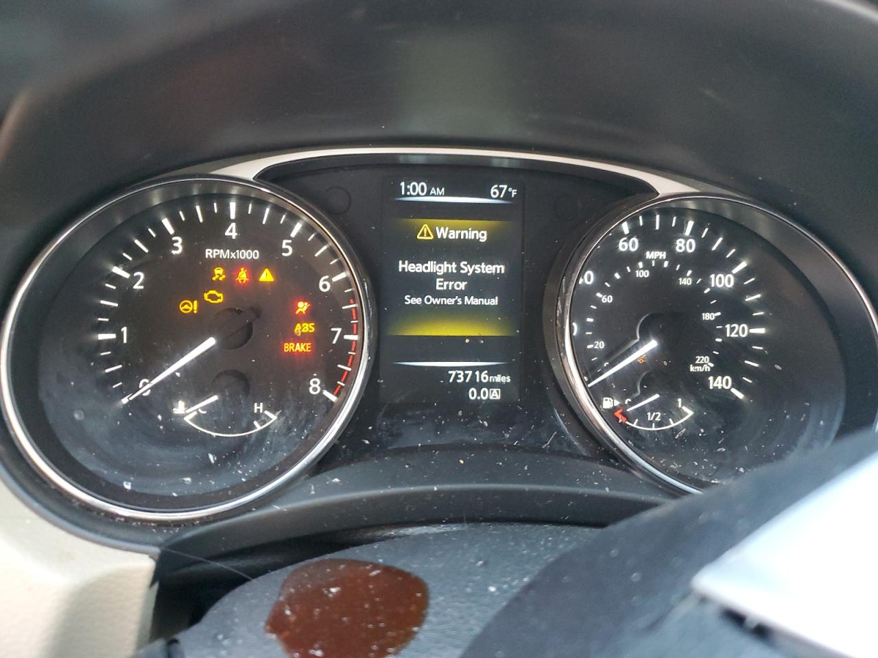 Lot #3308342027 2016 NISSAN ROGUE S