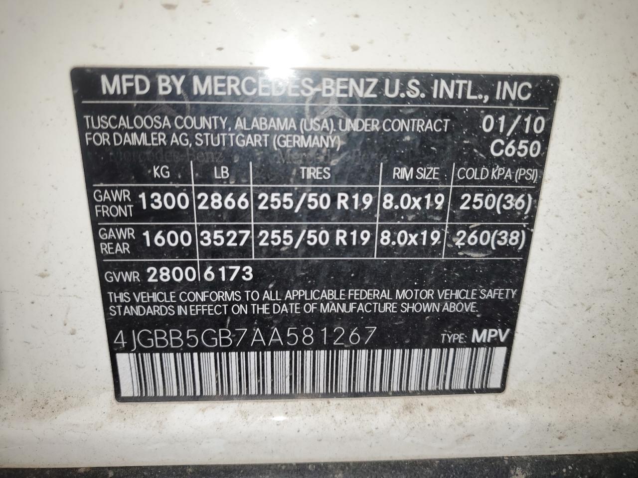 MERCEDES-BENZ M-CLASS 350