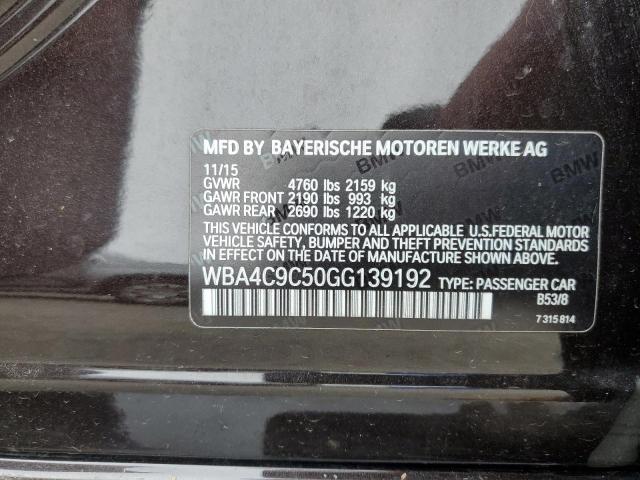 2016 BMW 428 XI GRA WBA4C9C50GG139192