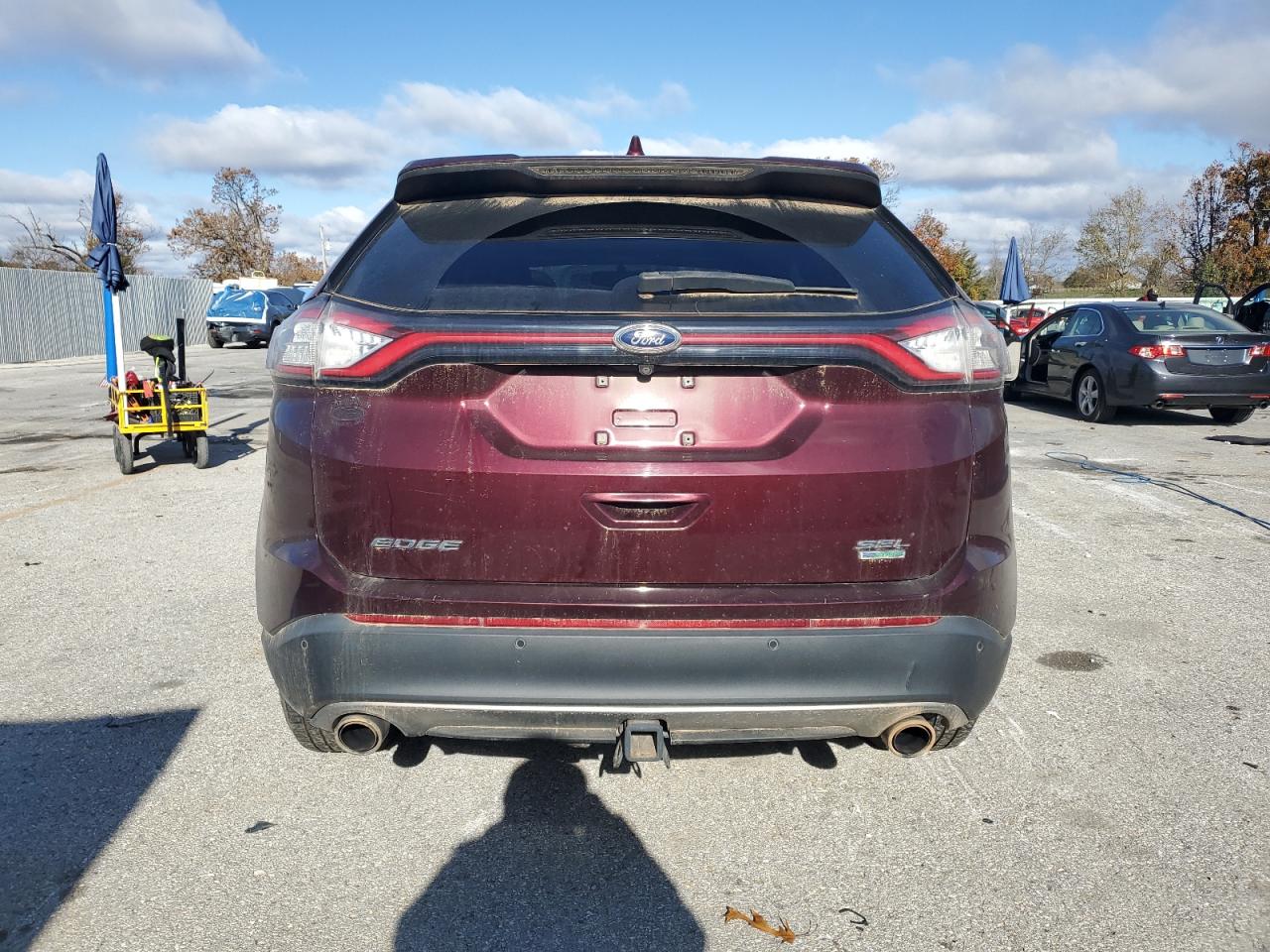 Lot #3302847890 2017 FORD EDGE SEL