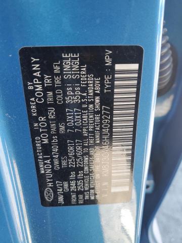 2017 HYUNDAI TUCSON LIM #3291416143