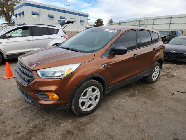 Global Auto Auctions: 2017 FORD ESCAPE S