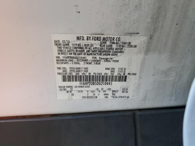 2013 FORD TAURUS SE #3312735181