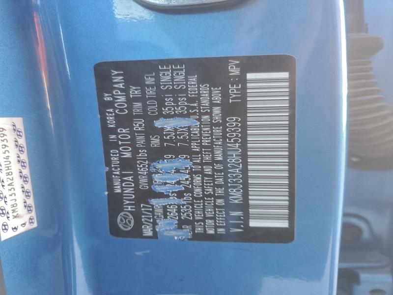 2017 HYUNDAI TUCSON LIM #3298131132