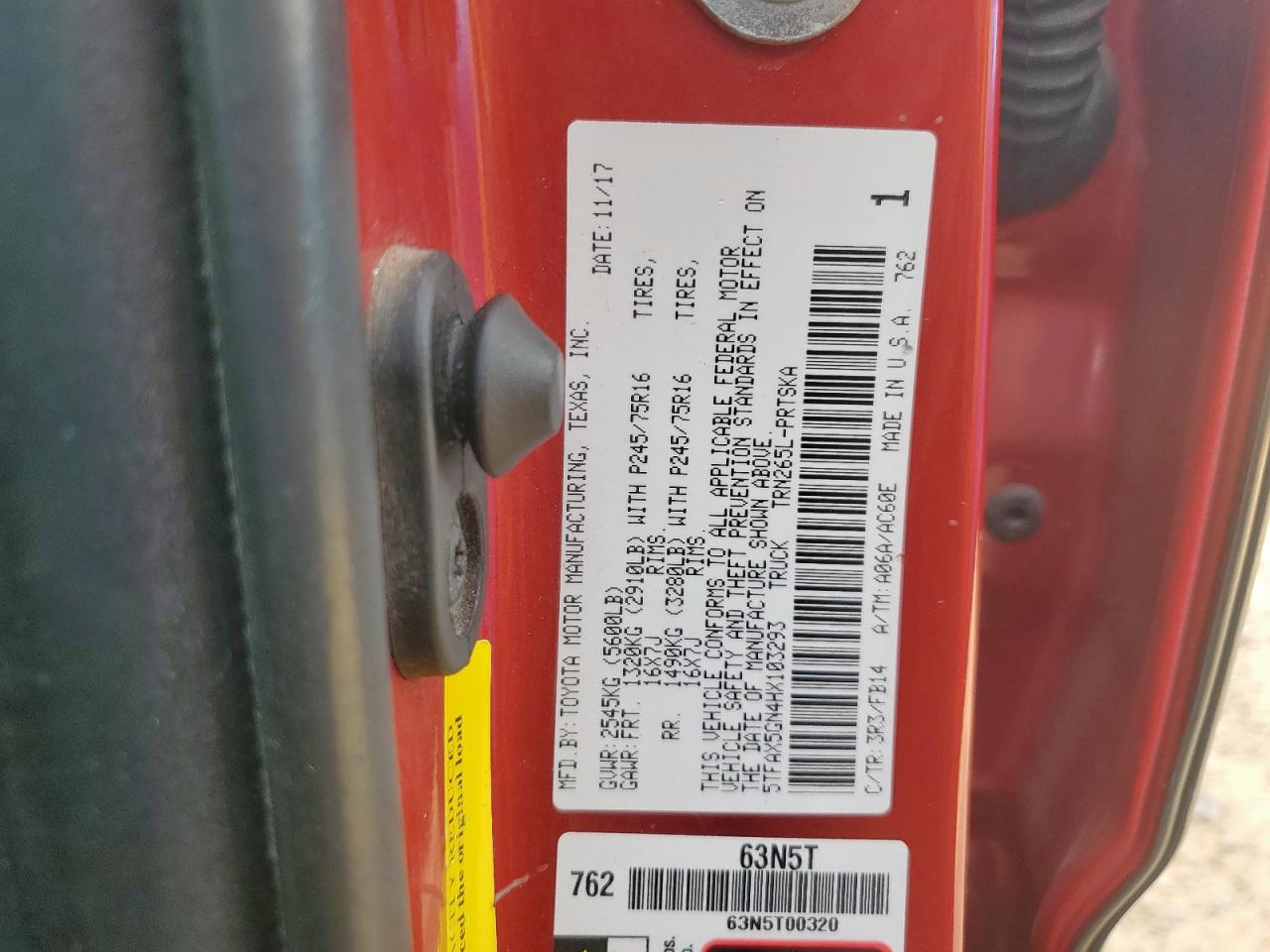 TOYOTA TACOMA DOUBLE CAB