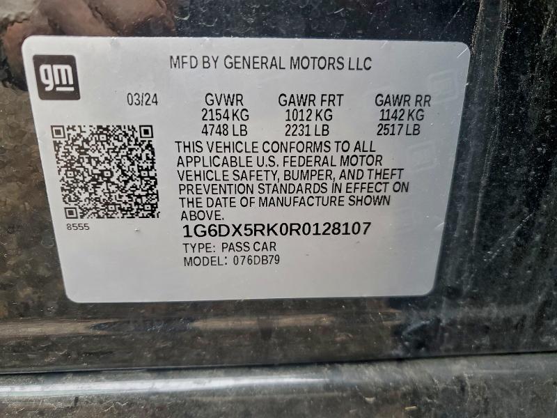 2024 CADILLAC CT5 LUXURY #3297260395