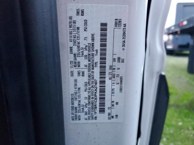 2023 FORD TRANSIT #3304652017