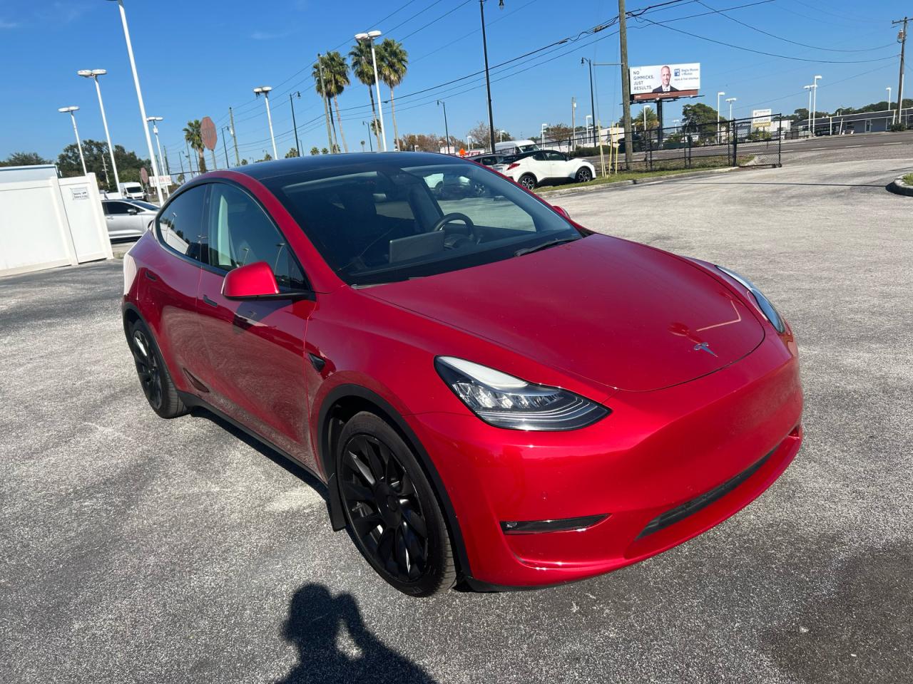 Lot #3292390319 2021 TESLA MODEL Y