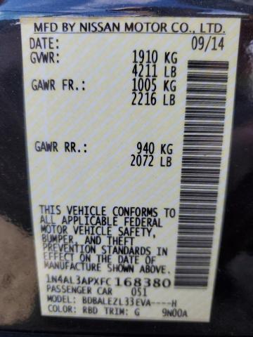 2015 NISSAN ALTIMA 2.5 #3286717305