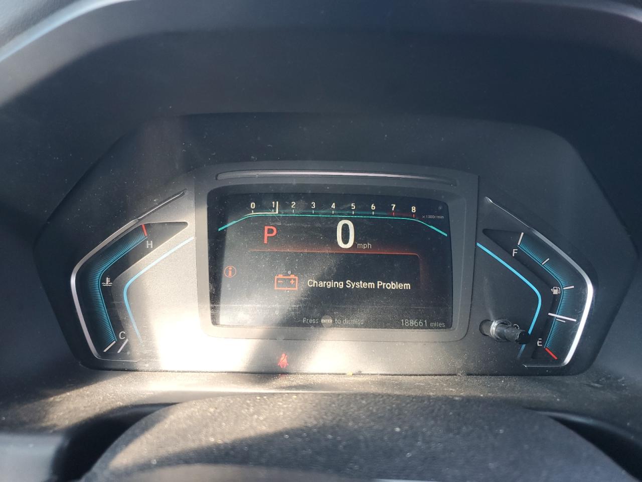 Lot #3309535581 2018 HONDA ODYSSEY EX