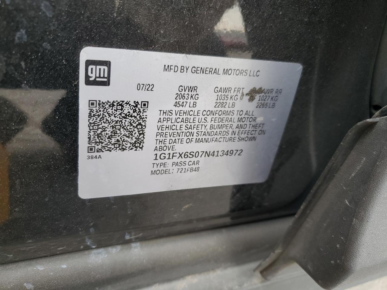 CHEVROLET BOLT EV 2LT