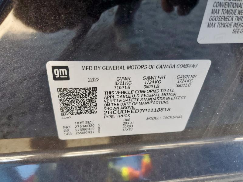 2023 CHEVROLET SILVERADO #3280270957