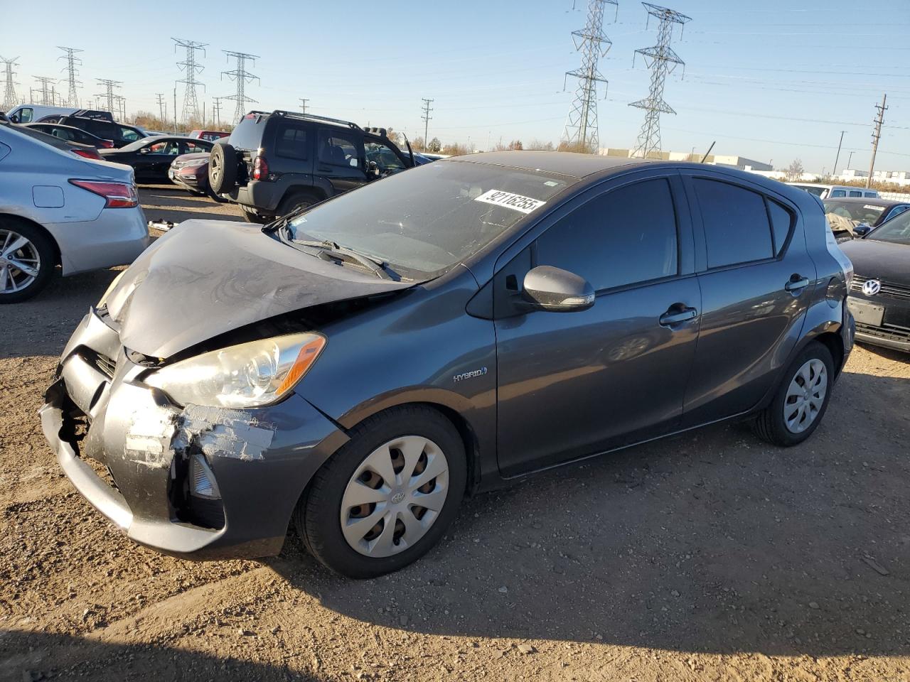 Lot #3287777115 2012 TOYOTA PRIUS C