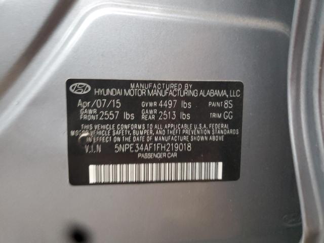 2015 HYUNDAI SONATA SPO #3292468703