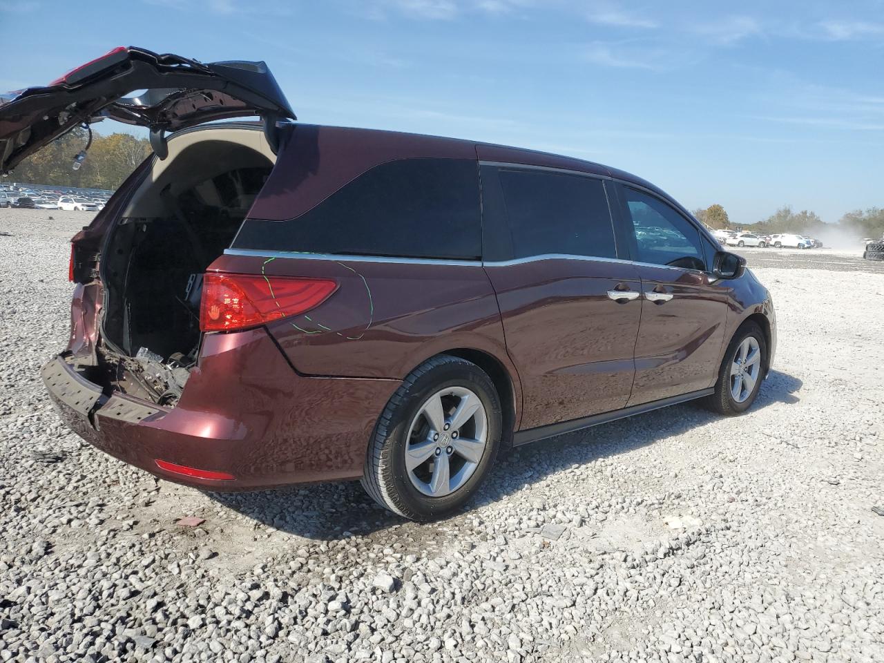 Lot #3286737319 2020 HONDA ODYSSEY EX