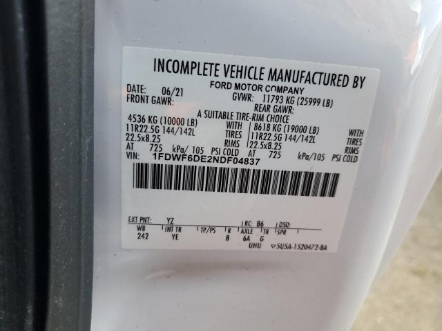 2022 FORD F650 SUPER #3303885732