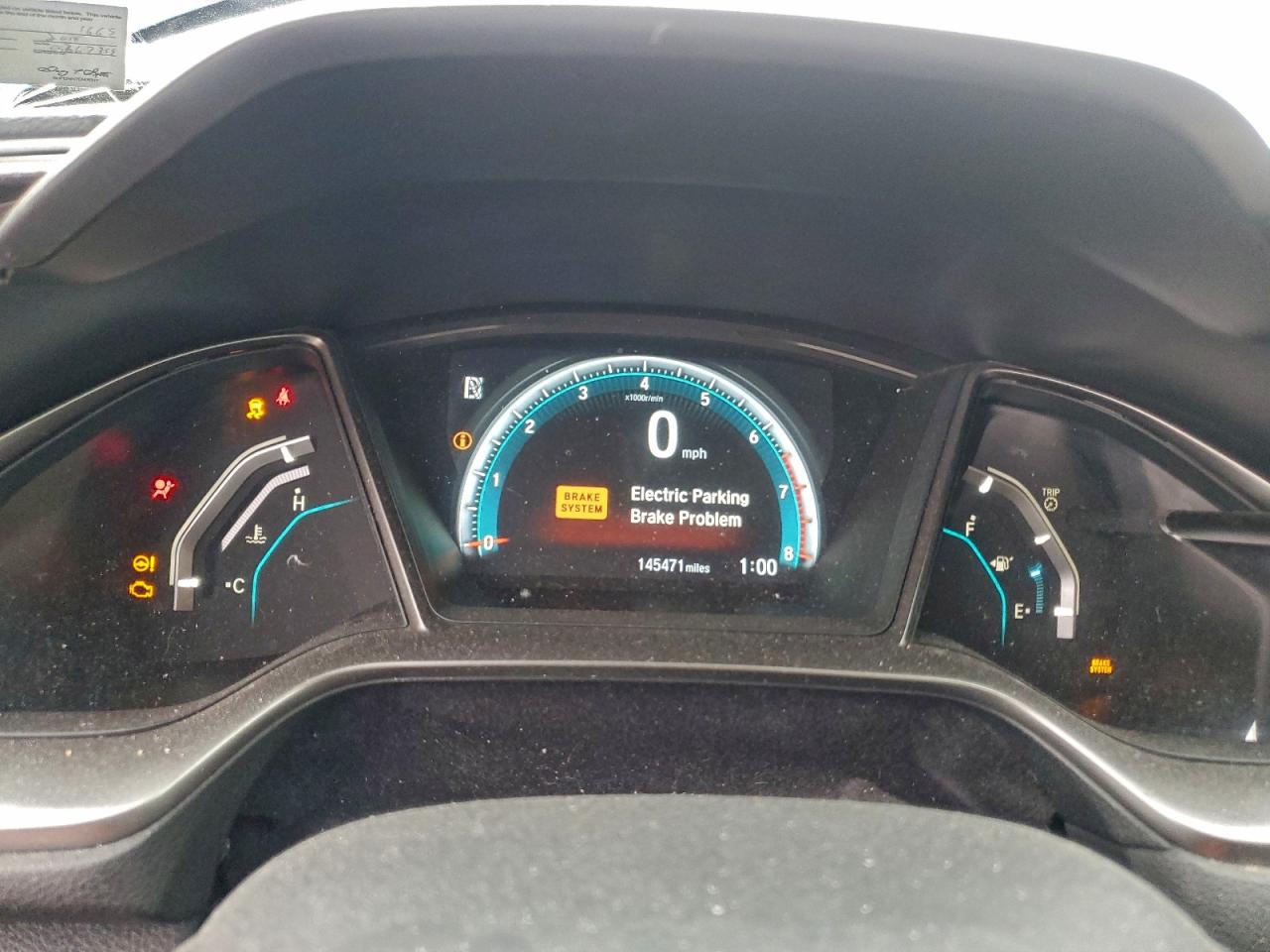 Lot #3301847445 2018 HONDA CIVIC EX