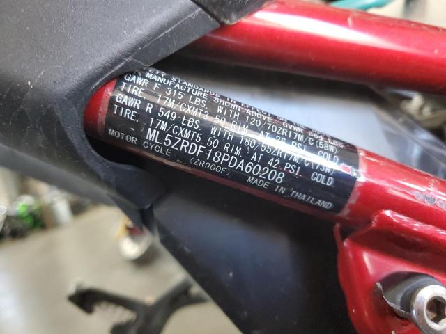 2023 KAWASAKI ZR900 F ML5ZRDF18PDA60208