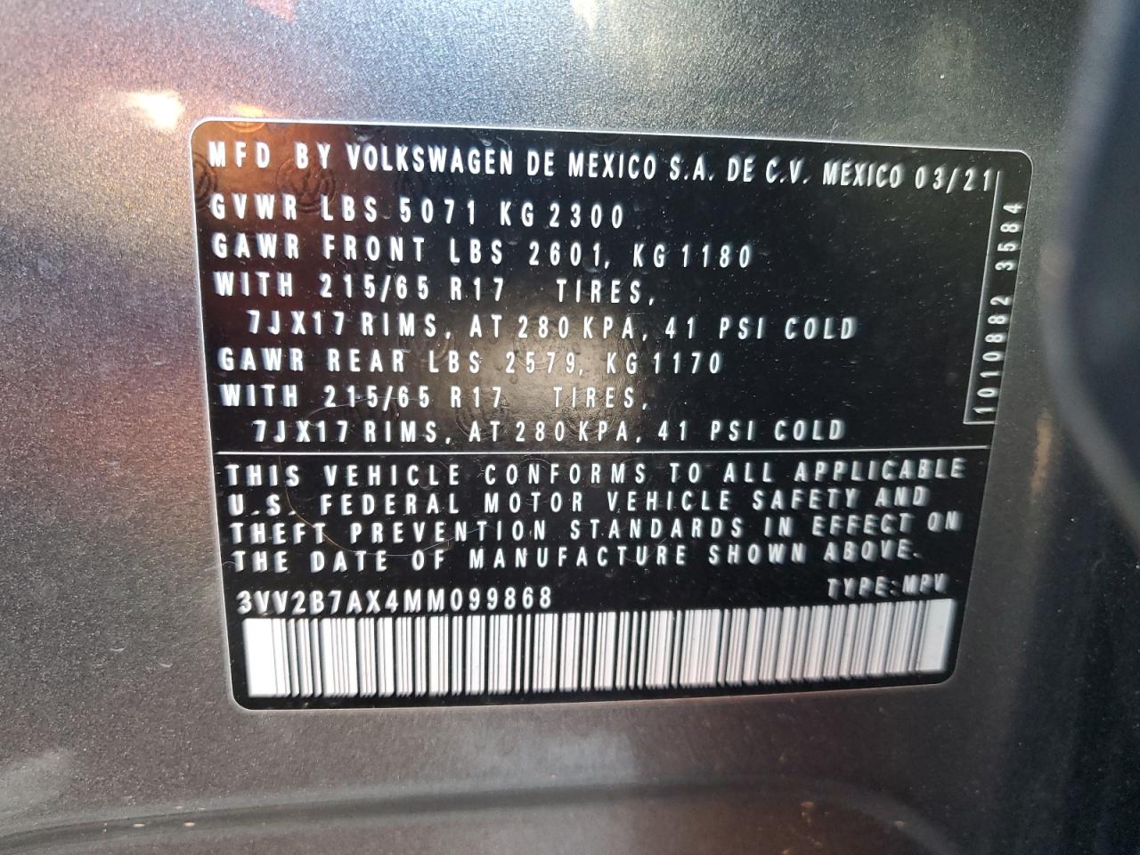 VOLKSWAGEN TIGUAN SE