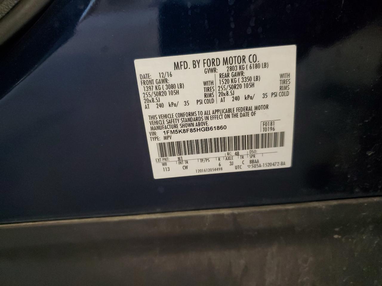 FORD EXPLORER LIMITED