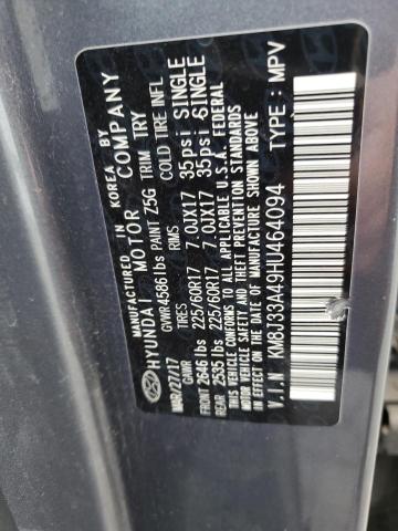 2017 HYUNDAI TUCSON LIM #3292440697