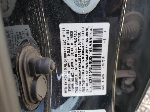 2011 HONDA CIVIC LX - 19XFA1F54BE048305