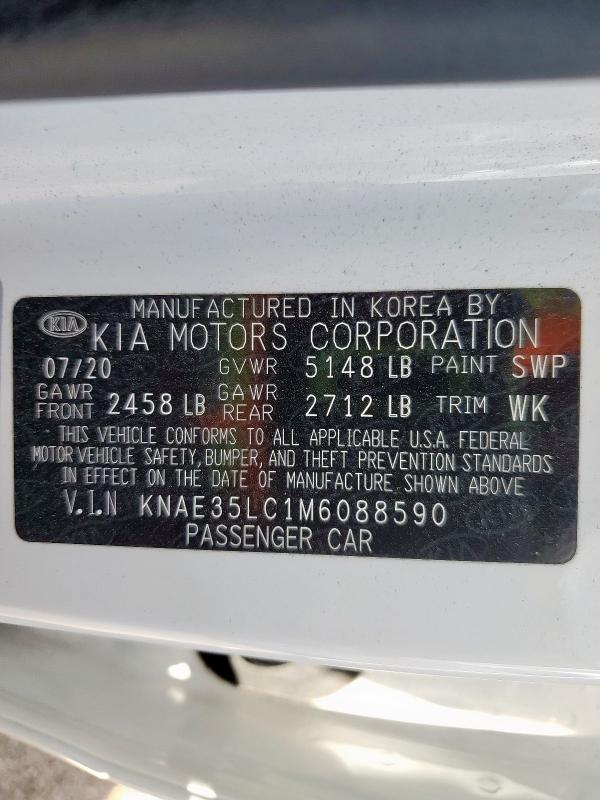 2021 KIA STINGER GT #3303844527