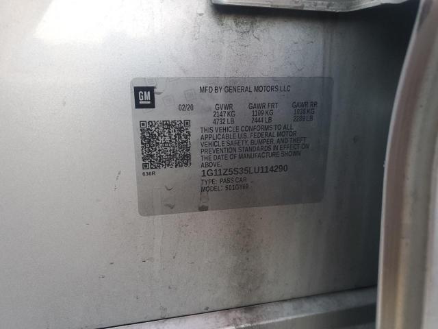 2020 CHEVROLET IMPALA LT #3303988704