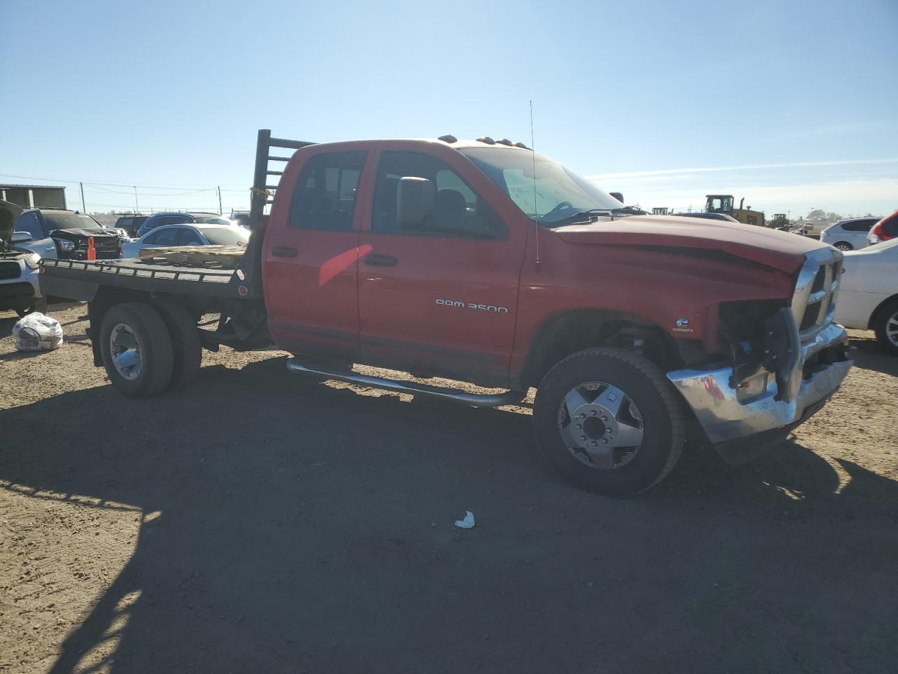 Lot #3302085123 2004 DODG RAM 3500 CREW C PU 4