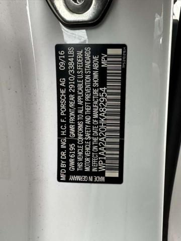 2017 PORSCHE CAYENNE #3291140890