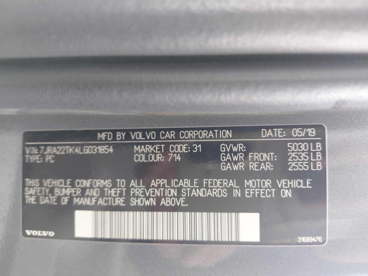 VOLVO S60 T6 MOMENTUM