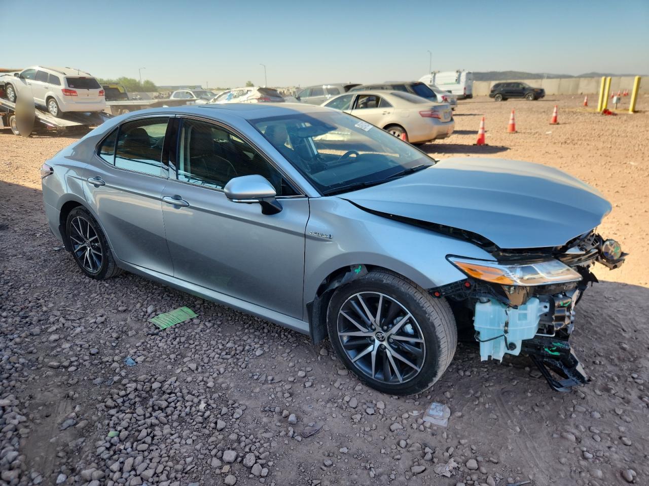 Lot #3310445362 2021 TOYOTA CAMRY XLE