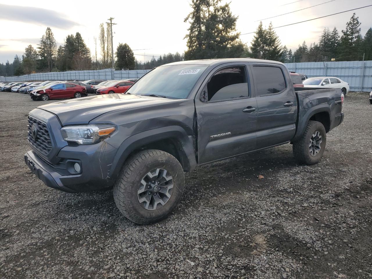 Lot #3302825936 2020 TOYOTA TACOMA DOU