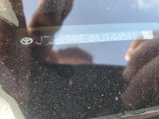 2021 TOYOTA COROLLA LE #3292453688