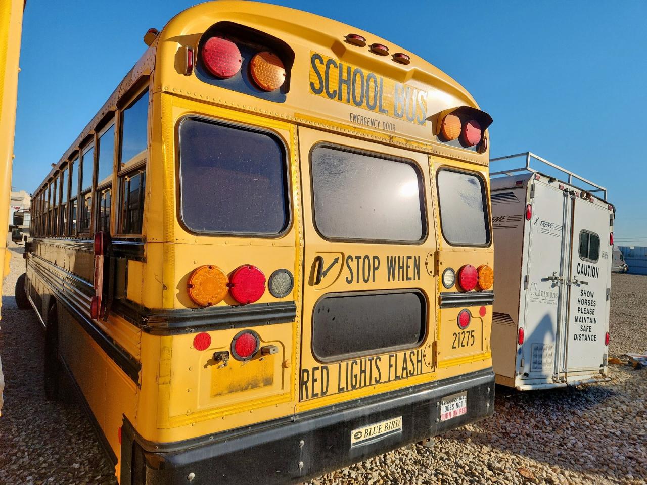 Lot #3305292305 2012 BLUE BIRD SCHOOL BUS