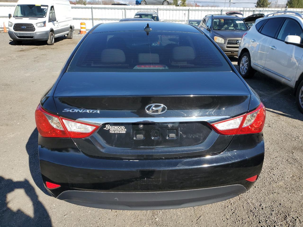 Lot #3304575449 2014 HYUNDAI SONATA GLS