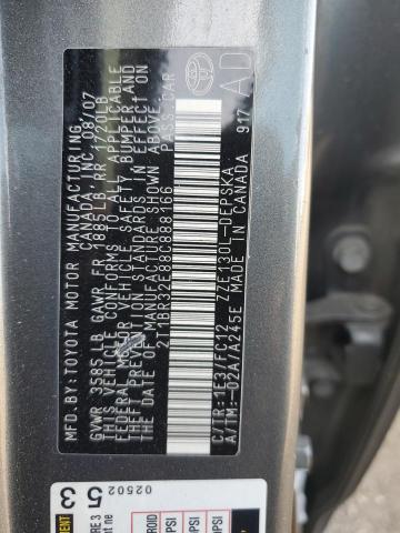 2008 TOYOTA COROLLA CE #3287611037