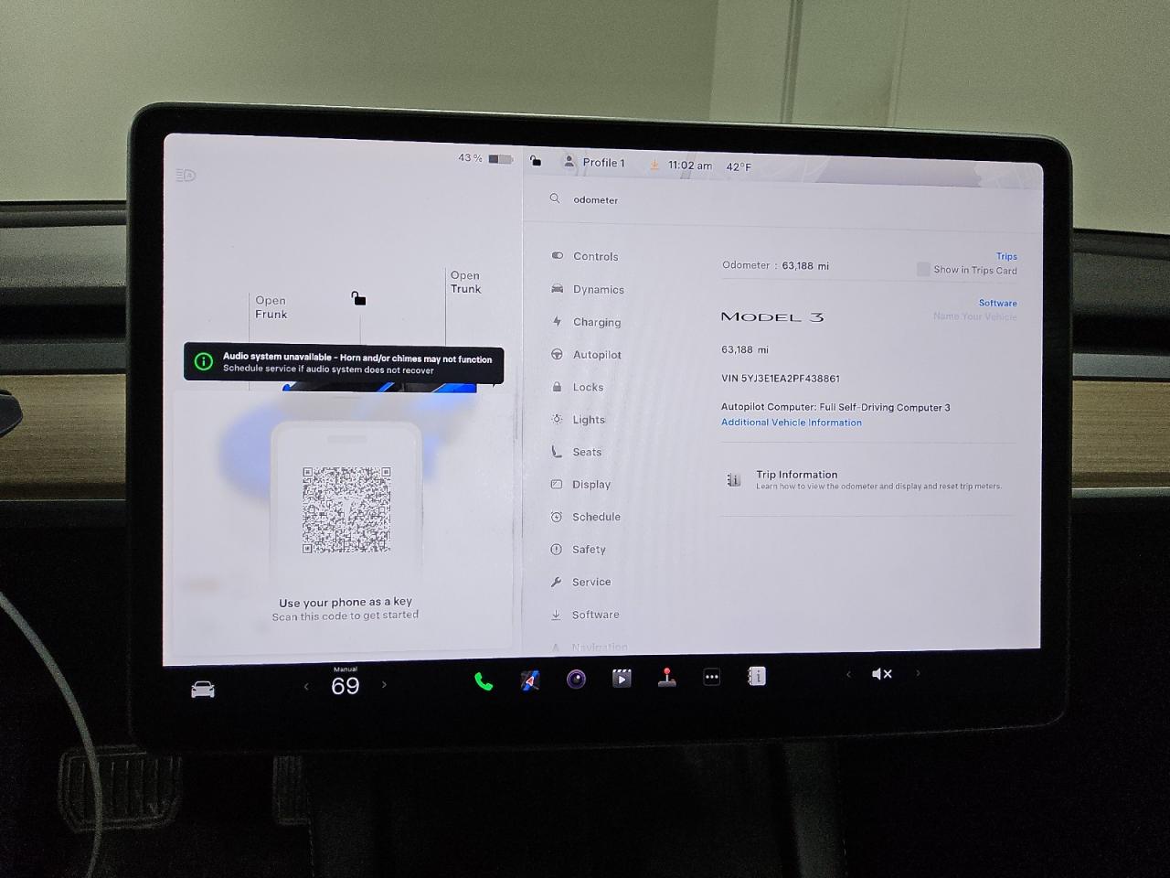Lot #3303696028 2023 TESLA MODEL 3