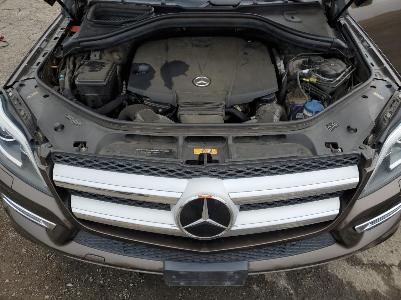 Lot #3311447237 2014 MERCEDES-BENZ GL 350 BLU