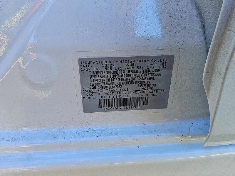 2025 NISSAN VERSA SV #3303823420