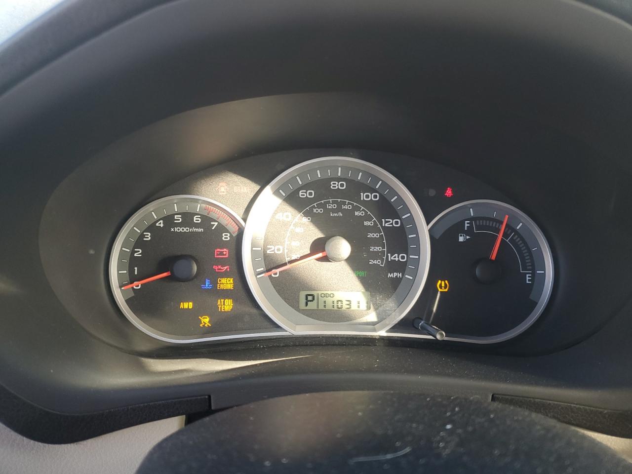 Lot #3286935812 2009 SUBARU IMPREZA OU