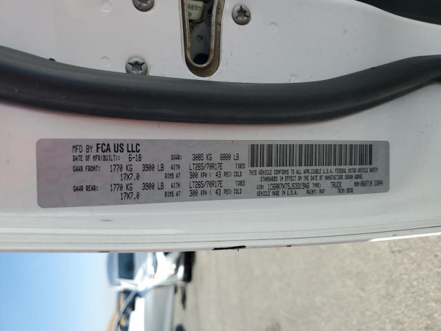 2018 RAM 1500 SSV #3303862789