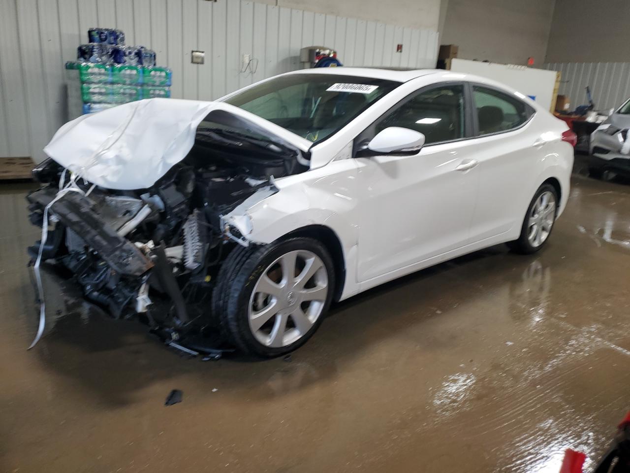 Lot #3290374788 2013 HYUNDAI ELANTRA GL